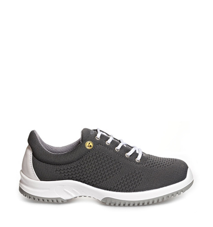 ABEBA-Footwear, Uni6-S2-Damen- u. Herren-Arbeits-Berufs-Sicherheits-Schuhe, Halbschuhe, ESD, anthrazit