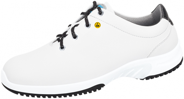 ABEBA-Footwear, Uni6-S2-Damen- u. Herren-Arbeits-Berufs-Sicherheits-Schuhe, Halbschuhe, ESD, weiß/schwarz