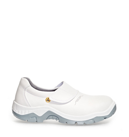 ABEBA-Footwear, Damen- u. Herren-Arbeits-Berufs-Sicherheits-Schuhe, Halbschuhe, Anatom ESD-gerecht 32130 weiß