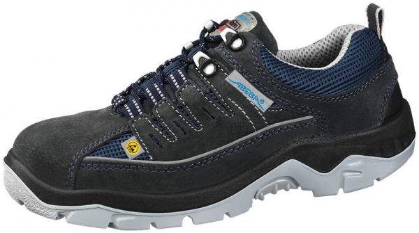 ABEBA-Footwear, S1-Damen- u. Herren-Arbeits-Berufs-Sicherheits-Schuhe, Halbschuhe, ESD, marine