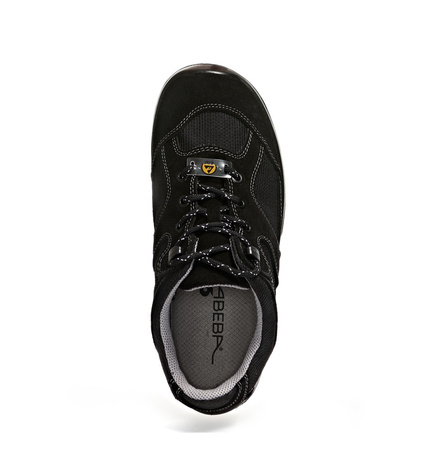 ABEBA-Footwear, 01-ESD-Arbeits-Berufs-Sicherheits-Schuhe UNI6 ESD 36721, schwarz