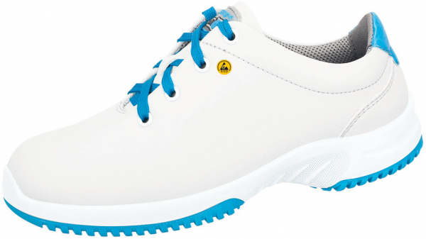 ABEBA-Footwear, Uni6-O2-Damen- und Herrenberufsschuhe, ESD, weiß/blau
