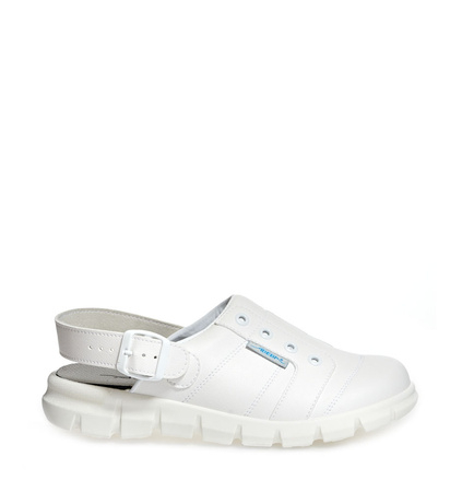 ABEBA-Footwear, Damen-und Herren-Arbeits-Berufs-Sicherheits-Clogs, Dynamic ESD gerecht 37360 weiß