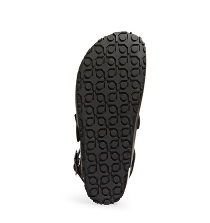 ABEBA-Footwear, Damen-und Herren-Arbeits-Berufs-Sicherheits-Clogs, Nature mit Korkfußbett 4055 schwarz