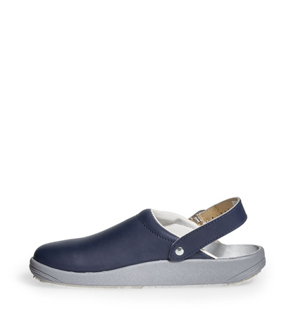 ABEBA-Footwear, Damen- und Herren-Arbeits-Berufs-Sicherheits-Clogs, Rubber 5250 marine