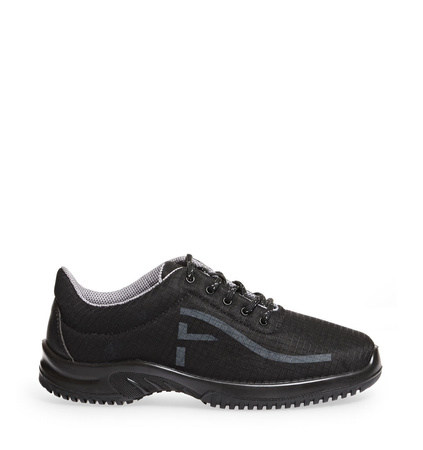 ABEBA-Footwear, UNI6-O2-Damen-und Herrenschnürhalbschuhe, schwarz