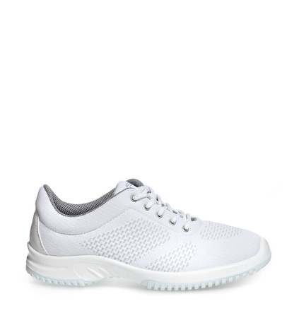ABEBA-Footwear, UNI6-O1-Damen-und Herrenschnürhalbschuhe, weiß