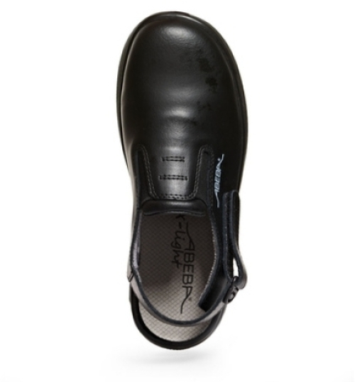 ABEBA-Footwear, X-LIGHT-SB-Damen- und Herren-Arbeits-Berufs-Sicherheits-Clogs, schwarz