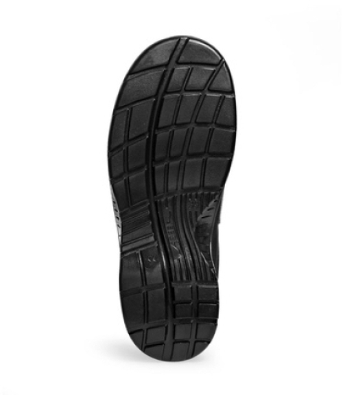ABEBA-Footwear, X-LIGHT-S2-Damen- und Herren-Arbeits-Berufs-Sicherheits-Slipper, schwarz