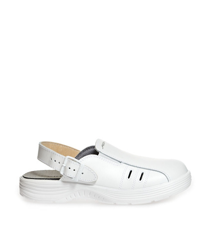 ABEBA-Footwear, X-LIGHT-SB-Damen- und Herren-Arbeits-Berufs-Sicherheits-Clogs, weiß