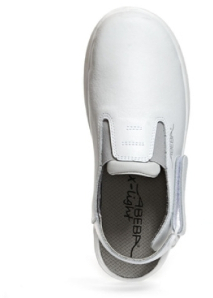 ABEBA-Footwear, X-LIGHT-OB-Damen- und Herren-Arbeits-Berufs-Sicherheits-Clogs, weiß