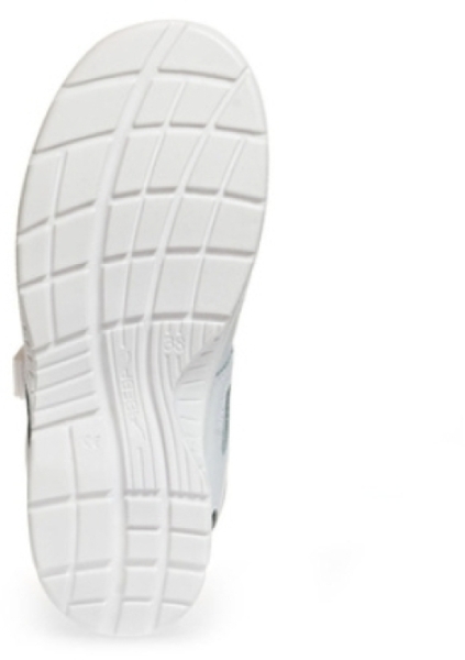 ABEBA-Footwear, X-LIGHT-O1-Damen- und Herren-Arbeits-Berufs-Sicherheits-Sandalen, weiß