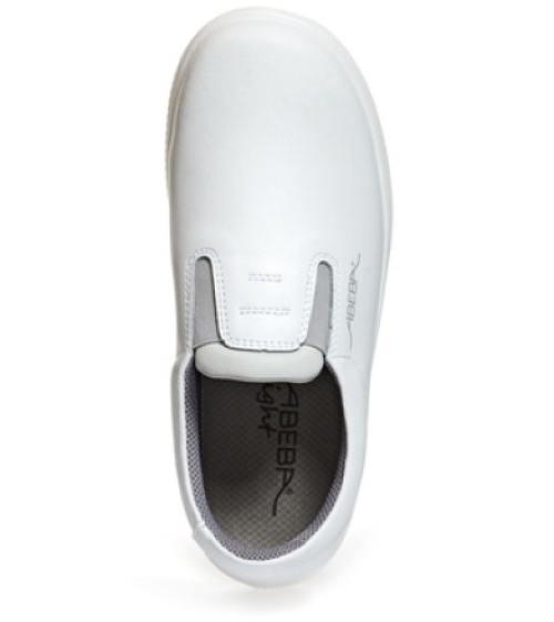 ABEBA-Footwear, X-LIGHT-O2-Damen- und Herren-Arbeits-Berufs-Sicherheits-Slipper, weiß