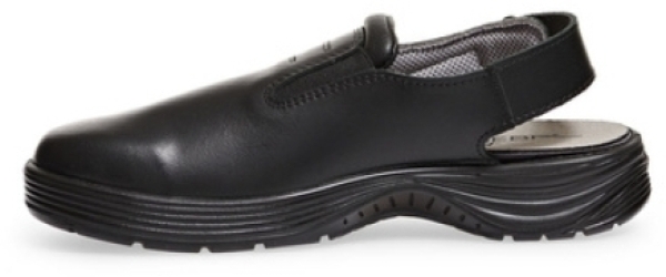 ABEBA-Footwear, X-LIGHT-OB-Damen- und Herren-Arbeits-Berufs-Sicherheits-Clogs, schwarz