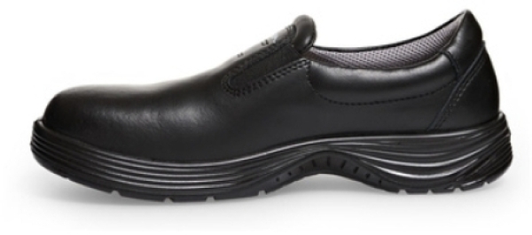 ABEBA-Footwear, X-LIGHT-S2-Damen- und Herren-Arbeits-Berufs-Sicherheits-Slipper, ESD, schwarz
