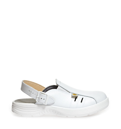 ABEBA-Footwear, X-LIGHT-SB-Damen- und Herren-Arbeits-Berufs-Sicherheits-Clogs, ESD, weiß