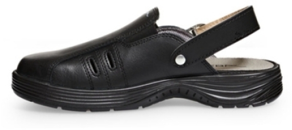 ABEBA-Footwear, X-LIGHT-OB-Damen- und Herren-Arbeits-Berufs-Sicherheits-Clogs, ESD, schwarz