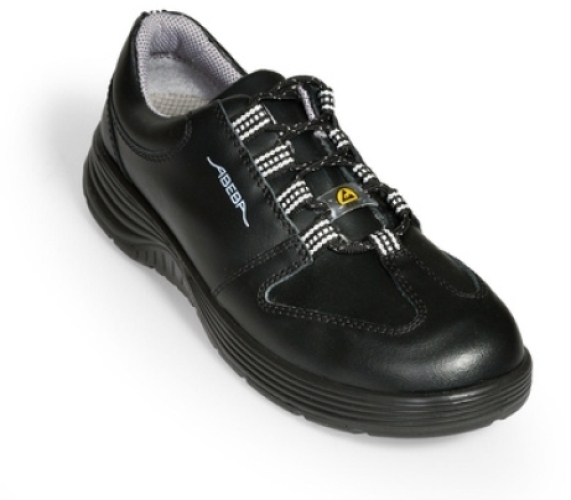 ABEBA-Footwear, X-LIGHT-S3-Damen- u. Herren-Arbeits-Berufs-Sicherheits-Schuhe, ESD, schwarz