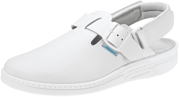 ABEBA-Footwear, Damen- und Herren-Arbeits-Berufs-Sicherheits-Clogs, Original 7208 weiß