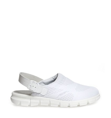 ABEBA-Footwear, DYNAMIC-OB-Damen- und Herren-Arbeits-Berufs-Sicherheits-Clogs, weiß