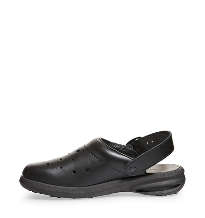 ABEBA-Footwear, Damen- und Herren-Arbeits-Berufs-Clogs, Easy 7631 schwarz