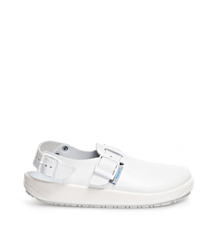 ABEBA-Footwear, OB-Damen- u. Herren-Arbeits-Berufs-Sicherheits-Clogs, weiß