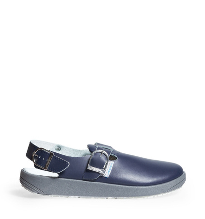ABEBA-Footwear, OB-Damen- u. Herren-Arbeits-Berufs-Sicherheits-Clogs, marine