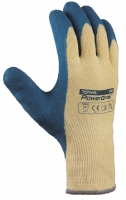 BIG-TEXXOR-Workwear, PVC-Chemikalien-Schutz-Arbeits-Handschuhe, topline, 35 cm, grün, VE = 12 Paar