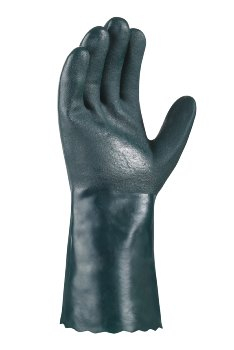 BIG-TEXXOR-Chemikalienschutz-Arbeitshandschuhe, 35 cm, grün