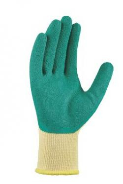 BIG-TEXXOR-Baumwoll-/Polyester-Grobstrickhandschuhe, grün