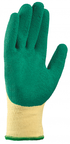 BIG-TEXXOR-Baumwoll-/Polyester-Grobstrickhandschuhe, grün