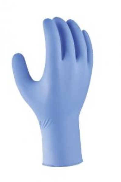 BIG-TEXXOR-Nitril-Einweghandschuhe, ungepudert, blau