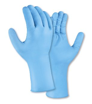 teXXor® Nitril-Einweg-Handschuhe High Risk, blau