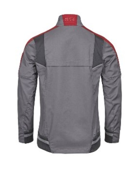 4PROTECT® Workwear Bundjacke, grau/rot