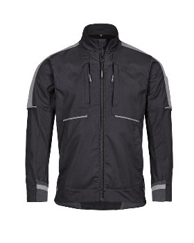 4PROTECT® Workwear Bundjacke, schwarz/grau