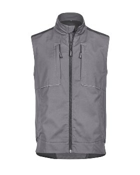 4PROTECT® Workwear Weste, grau/schwarz