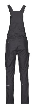4PROTECT® Workwear Latzhose, schwarz/grau