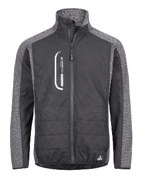 4PROTECT® Hybrid-Jacke, schwarz/grau