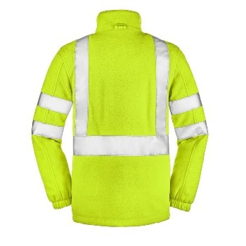 BIG-4-Protect-Warnschutz-Fleece-Jacke, Seattle, leuchtgelb