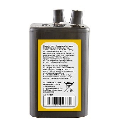 BIG-TEXXOR-Batterie 6 Volt, 7AH, VE: 24 Stück/Karton