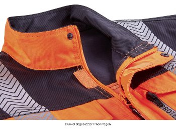 BIG-4-Protect-Warnschutz-Bundjacke, Kentucky, leuchtorange/grau