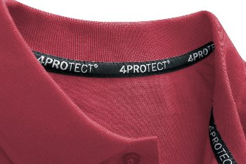 4PROTECT® Polo-Shirt Herren, rot