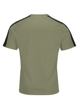4PROTECT® Brand-T-Shirt, oliv/schwarz