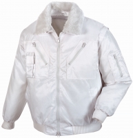 TeXXor-Workwear, Winter-Piloten-Berufs-Jacke, OSLO, weiß
