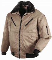 TeXXor-Workwear, Winter-Piloten-Berufs-Jacke, OSLO, khaki