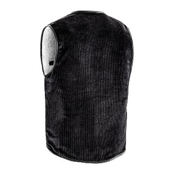 BIG-TEXXOR-Breitcordweste, Vega, schwarz