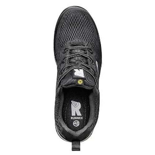 BIG-ruNNex® S1 ESD-Sicherheitshalbschuhe FlexStar, schwarz/weiß