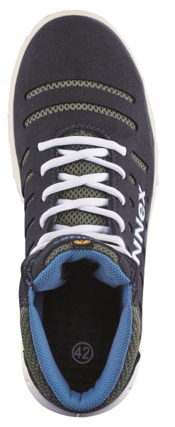 BIG-ruNNex-S1P-Sicherheitsschnürstiefel, FlexStar, blau/weiß/grau