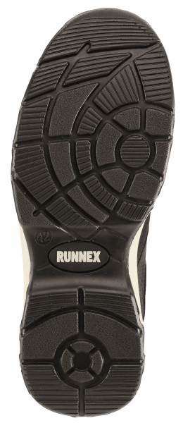 BIG-ruNNex-S1P-Sicherheitsschnürschuhe, FlexStar, ESD, schwarz/weiss