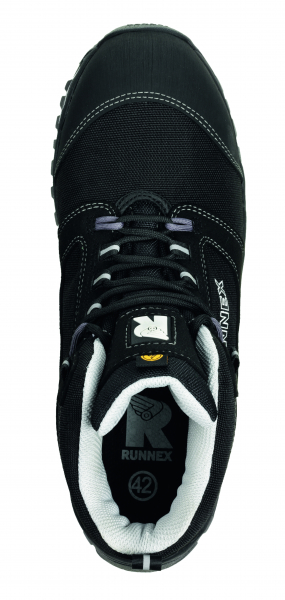 BIG-ruNNex-S3-Sicherheitsschnürstiefel, LightStar, schwarz/weiß/grau